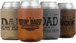 Personalized Dad Can Cooler- Custom