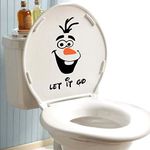 Decals Creation™ Toilet Sticker, Toilet seat, 'Funny Toilet' Sticker