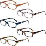 Henotin 5-Pack Reading Glasses Blue