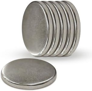 Apis Tactical - Neodymium Magnet Accessory Kit - N52 Small, Circular Magnetic Discs - Strong Magnets 6 Pack