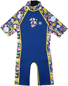 Splash About Unisex-Youth & Kids UV Sun and Sea Wetsuit, Garden Delight, 2-4 Years EU