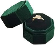 TINGFENG Velvet Ring Box Jewelry Bo