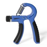 Lifelong Hand Gripper - Hand Grip for Men & Women - Adjustable Resistance 5-60kg -Forearm Strengthener - Physiotherapy Equipment for Hand-Forearm Gripper - Gym Accessories for Finger Exercise (Blue)