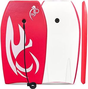 Bo-Toys Body Board Lightweight with EPS Core (RED, 33-INCH)