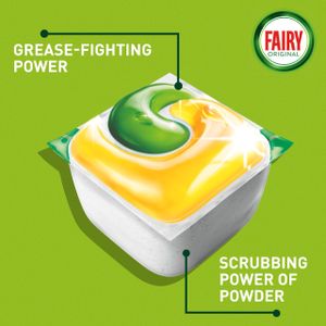 Fairy All-In-1 Dishwasher Tablets, 132 Count – Powerful Cleaning