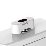 IFITech Touchless Toilet Flush Kit | Infrared Sensor | Rechargeable 2000mAh Battery | IPX5 Waterproof Automatic Toilet Flusher for Home, Office, Hotels