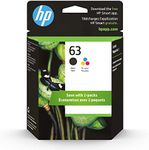 HP 63 Black/Tri-color Ink Cartridge