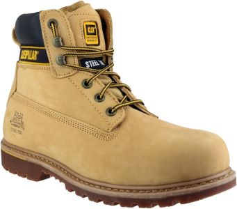 Cat Holton Men’s Ankle Boots, Honey Leather – Size 10 UK