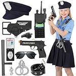 Luucio Girls Police Officer Costume