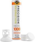 Precision Hydration Electrolyte Drink - Multi Strength Effervescent Electrolyte Tablets (1000mg/L - Orange Tube, Pack of 1)