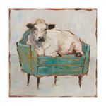 Trademark Fine Art WAG15696-C3535GG Moo-ving In I by Ethan Harper, 35x35