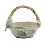 Fitz and Floyd 5277798 Toulouse Basket Bowl, Ceramic Earthenware, Multicolor