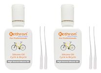 Kethron® High Geared Lubricant Silicone Oil For Cycle & Bicycle Chain | Brake Wire | Shocker | All In One (200 ml)