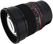 Rokinon 85M-MFT 85mm F1.4 Ultra Wide Lens for Micro Four-Thirds Mount Fixed Lens for Olympus/Panasonic Micro 4/3 Cameras