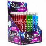 Quivers Mixed Flavour Vodka Shots,14% ABV, 36 x 20ml, Apple Sour/Strawberry/Raspberry …