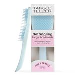 Tangle Teezer Ultimate Detangler Brush, Dry & Wet Hair Brush, Reduces Breakage for Color-Treated, Fine, & Fragile Hair Types, Large, Seafoam Blue