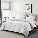 Serta Goose Feather Down Fiber Cott