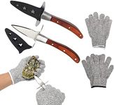 Oyster Shucking Knifes with 4 Glove