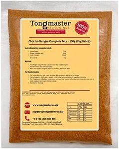 Chorizo Burger Complete Mix - 100g (1kg Batch)