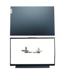 Wzqrps Replacement Laptop LCD Cover Back Rear Top Lid Hinges Front Bezel for Lenovo ideapad 5 15IIL05 15ARE05 15ITL05 5-15IIL05 5-15ARE05 5-15ITL05 5-15ALC05 5CB0X56073 5CB0Z31048 (Dark Blue)