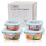 ROSOS Glass Food Storage Containers