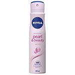 NIVEA Pearl & Beauty Anti-Perspirant Deodorant Spray (250ml), Women's Deodorant with 48H Sweat and Odour Protection, Anti-Perspirant Spray for Women with Pearl Extracts