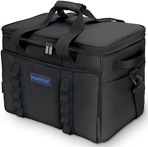 Hulongo Nevera Portatil 30L Cooler Plegable Bolsa Termica Impermeable Bolsa Nevera para Picnics, Camping, Playa, Viajes y Compras