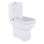 Appleby Back To Wall Toilet | Comfort Height | Includes Soft Close Seat | Dual Eco Flush | White