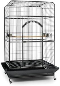 Prevue Pet Products Empire Bird Cage, X-Large, Black Hammertone,46" L x 36" W x 78 1/4" H