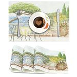 HOKIPO PVC Placemats Set of 4 - 45x30 cm (AR3278)