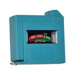 Faithfull DETBAT Battery Tester for Aa/ Aaa/ C/ D/ 9V Batteries