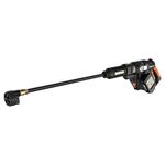 Worx WG644 40V (2.0Ah) Power Share Hydroshot Portable Power Cleaner, 2 Batteries and Charger Included, Black/Orange