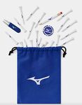 Mizuno GOLFERS GIFT PACK VALUABLES POUCH, POKER CHIP, DIVOT TOOL, PENCIL & TEES