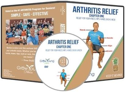 Grow Young Fitness Chapter One Arthritis Relief for Seniors - Stretch and Strengthen Your Hips at Home - Simple, Safe, Effective Workout DVD for Elderly