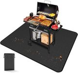 EC Technology Under Grill Mat EC TECH, 60 x 48 Inch Grill Mat Under Desk, Double-Sided Fireproof Oil-Proof Mats for Fire Pit, Charcoal, Gas Grills, Smokers, BBQ