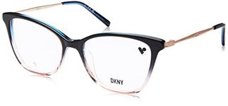 Dkny DK7010 Sunglasses, 480 Crystal Navy Peach gr, 53