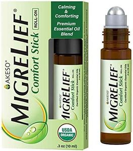 MigreLief Comfort Stick, Migraine and Headache Essential Oil Roll-On - Peppermint Lavender - 10ml