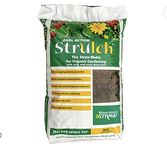 BHGS Strulch Organic Dual Action Garden Straw Mulch 9kg / 100lt Bag Pack of Ten Bags