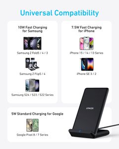 Anker PowerWave Wireless Charger – Fast Charging Pad