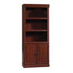 Sauder Heritage Hill 2-Door Bookcase, Classic Cherry