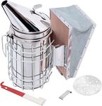 Bee Hive Smoker Stainless Steel Beekeeper Tool Kit with Heat Shield 2 Type Hive Tools Beekeeping Equipment Gekufa