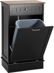 LOUVIXA Tilt Out Trash Bin Cabinet 