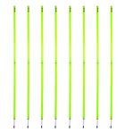 SAS SPORTS Agility Slalom Poles for Football Training Foldable Unisex Adults- Set of 8 (5 ft x 25 mm)