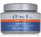 IBD HARD GEL,LED/UV BUILDER GEL - CLEAR 56g Builder Gel and Strengthener Gel for Hard, Strong Nails, Extensions and Growth