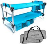 Disc-O-Bed Kid-O-Bunk with Organiser, Teal Blue