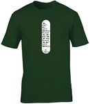 Hippowarehouse Jay Adams Skateboard quoteYou Didn't Quite Skateboarding Because You Got Old Unisex Short Sleeve t-Shirt (Specific Size Guide in Description) Forest Green