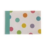 Kenro Candy Spot Colourful Mini Photo Album for 36 Photos - 6x4 Inch / 10x15cm Landscape Picture Album for Small Photos. Small Photo Album with 36 Photograph Storage - CN106SP