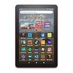 Amazon Fire HD 8 tablet | 8-inch HD display, 32 GB, 30% faster processor, designed for portable entertainment, 2022 release, with ads, Rose