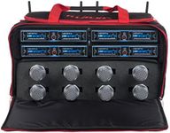 VOCOPRO UDH-CHOIR-8-MIB Eight Channel Wireless Handheld Microphone System in A Bag