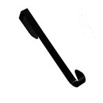 Darice 12-Inch Metal Door Hanger, Black